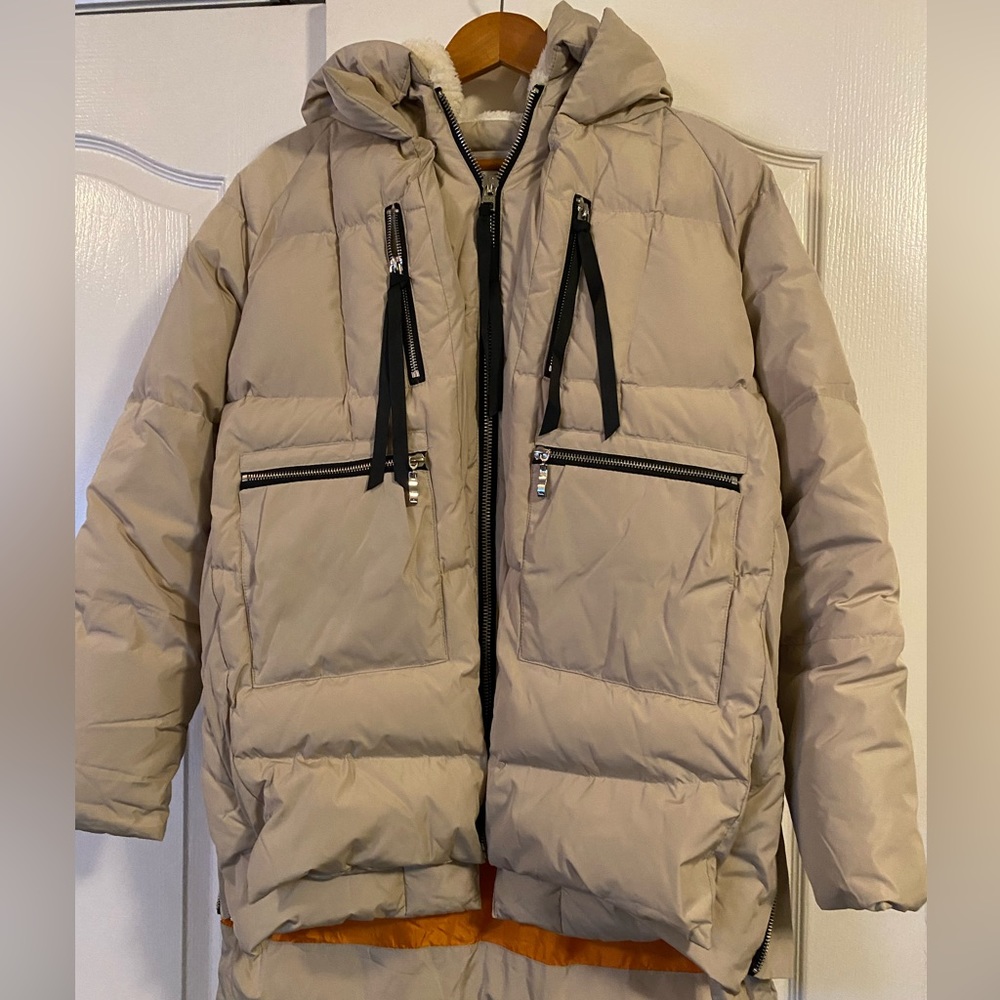 Amazon Orolay- New York buckle winter down jacket
